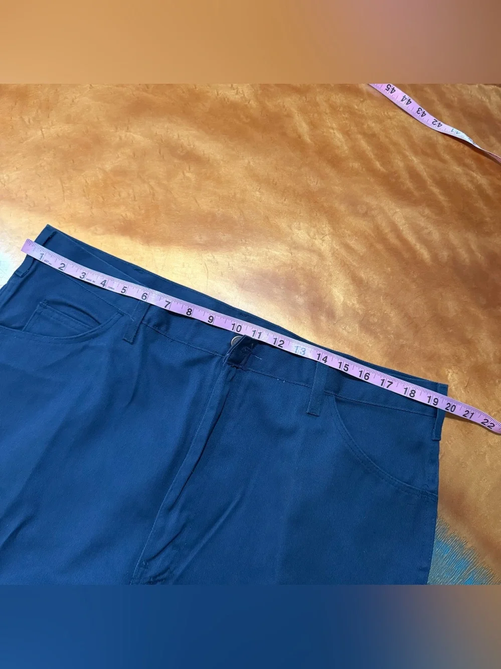 Vintage Deadstock Dickies Twill Jeans Navy 40x32 New NOS 90s y2k workwear